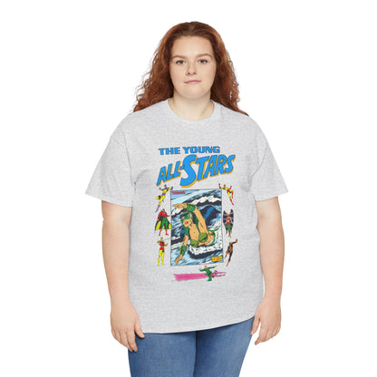 Young All-Stars T-Shirt - Brian Murray Art - Tsunami, Johnny Thunder, Sandman, Green Lantern - DC Comics