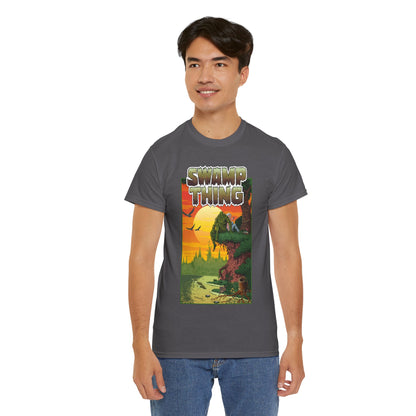 Swamp Thing T-Shirt - Paris Cullins & Pat Broderick Unreleased Cover Art - DC Comics Vertigo