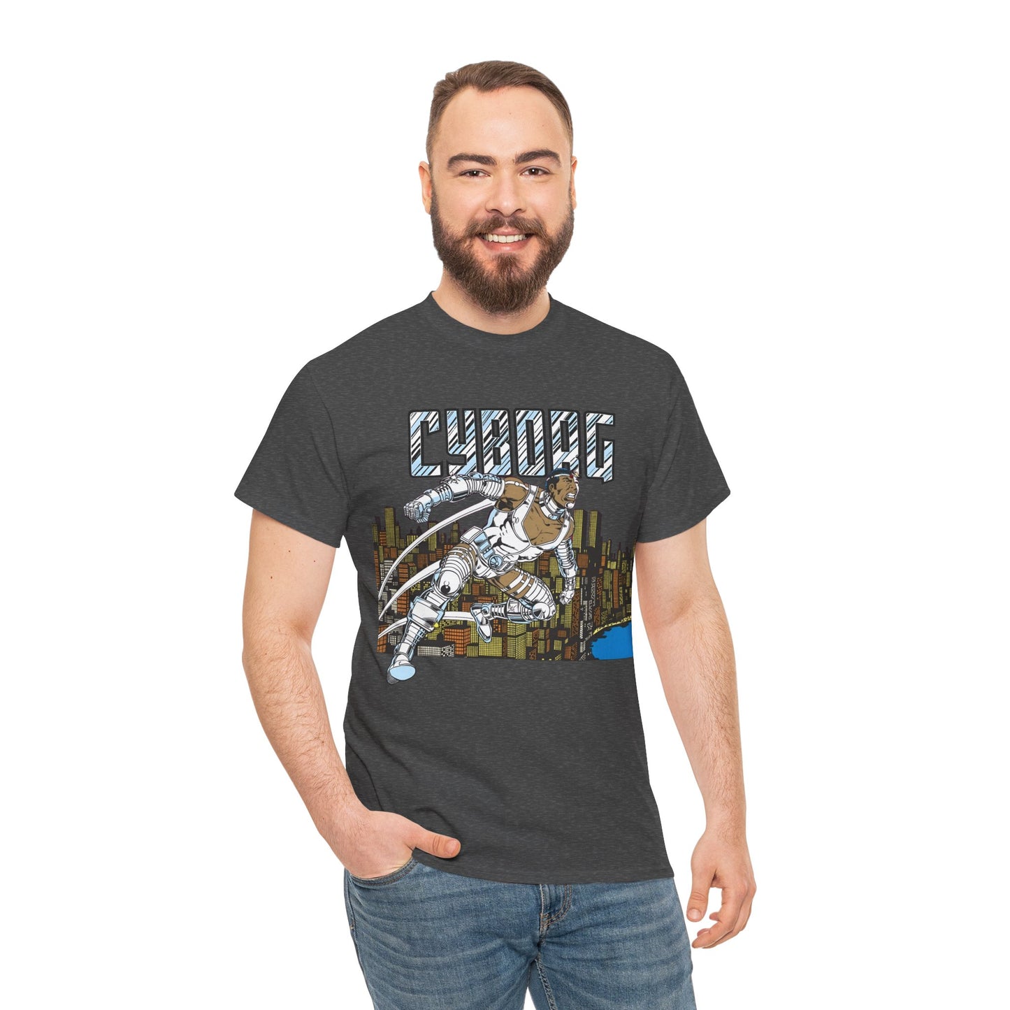 Cyborg T-Shirt - George Perez Art - New Teen Titans - DC Comics