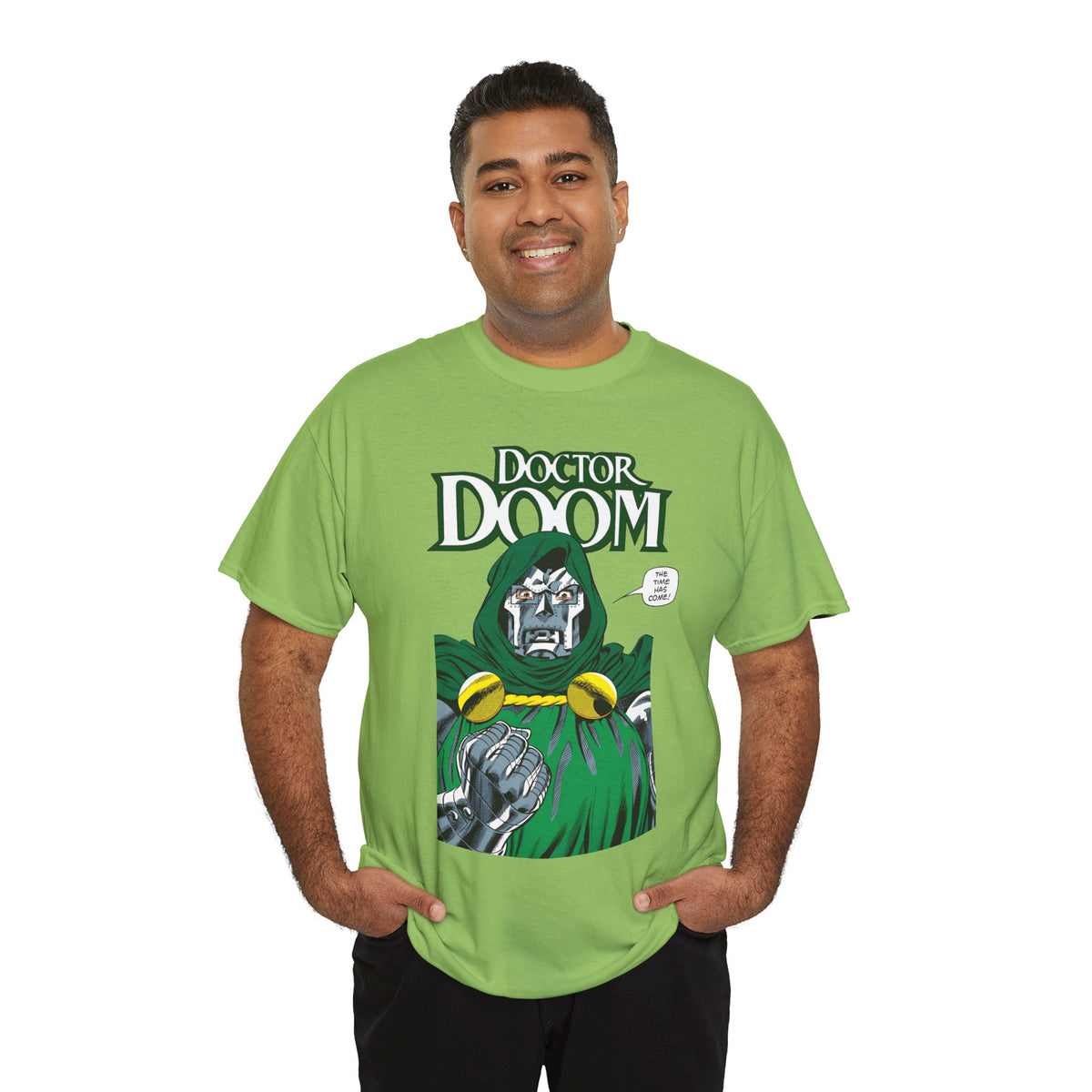 Doctor Doom T-Shirt - John Byrne Art - Fantastic Four Foe - 2026 Avengers Doomsday Movie - Marvel Comics