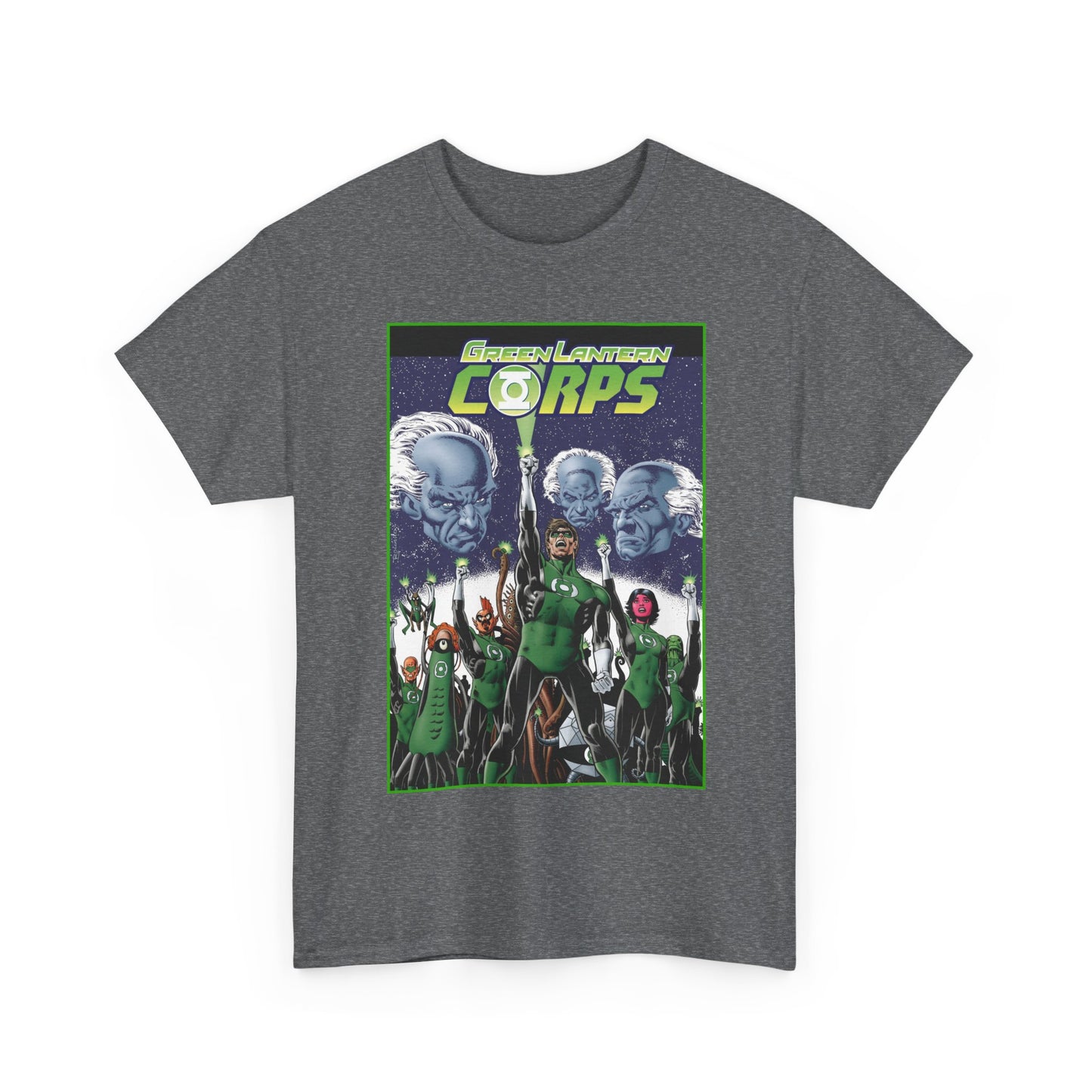 Green Lantern Corps T-Shirt - Hal Jordan, Guardians, Tomar Re, Oa - DC Comics