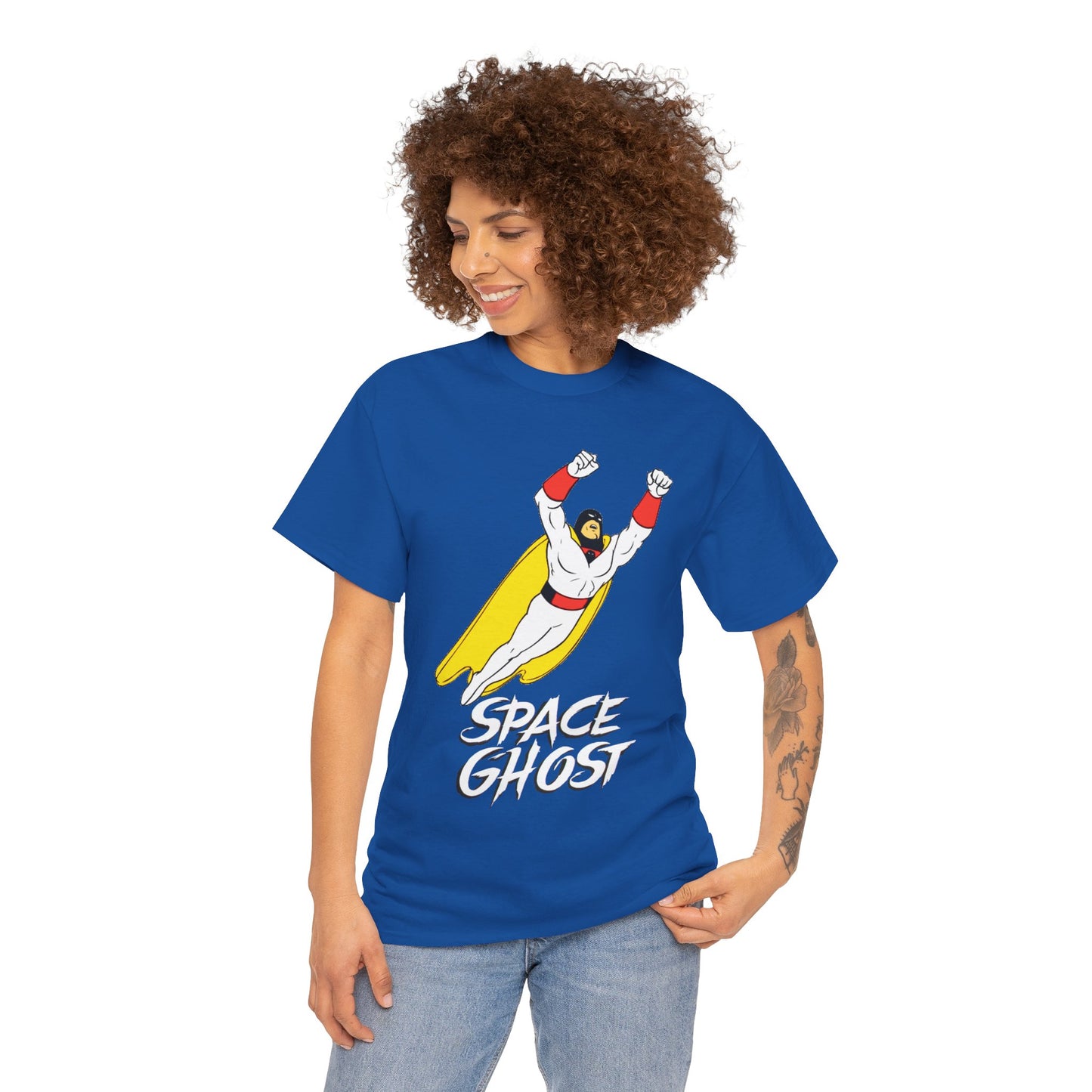 Space Ghost T-Shirt - Hanna-Barbera Saturday Morning Cartoon from the 1960s - Alex Toth Creation - Ghost Planet