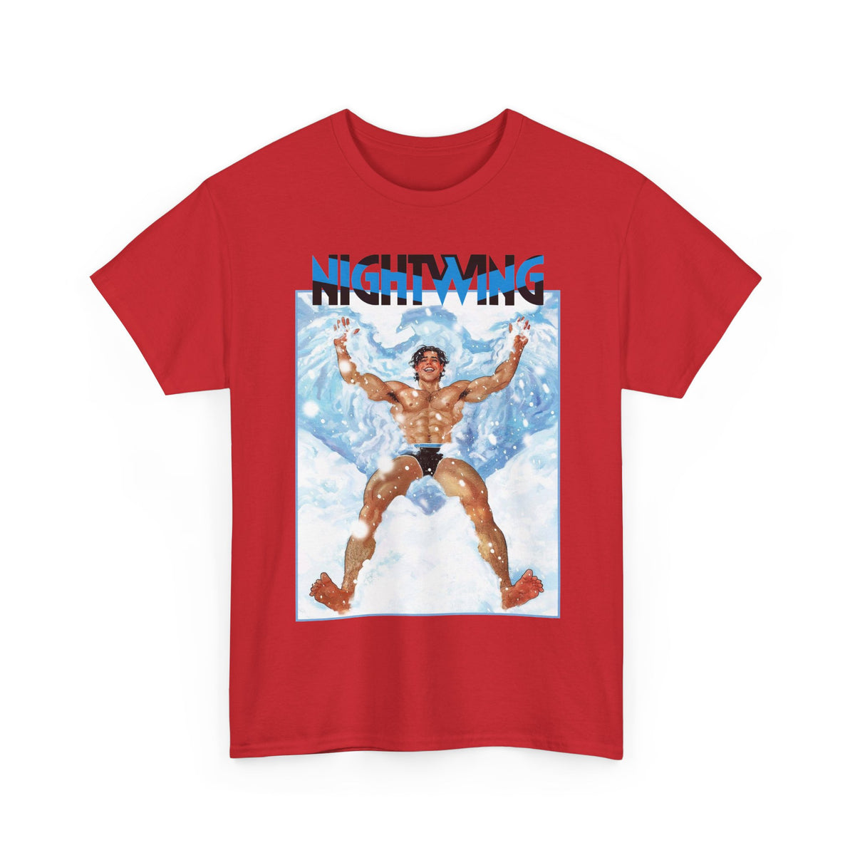 Nightwing T-Shirt - Nick Robles Art - Dick Grayson in the Snow - #111 Cover Art - DC Comics