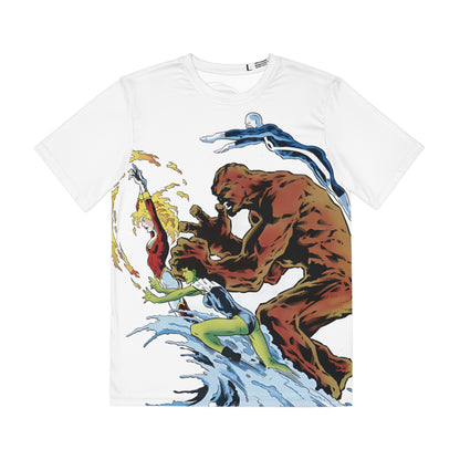 Elementals All Over Print Tee (Polyester) - Comico Comics - (IMPROVED PLACEMENT AND PRINTING TECHNIQUES)