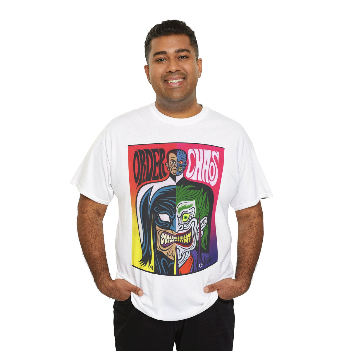 Joker Two-Face T-Shirt - Order/Chaos - DC Comics