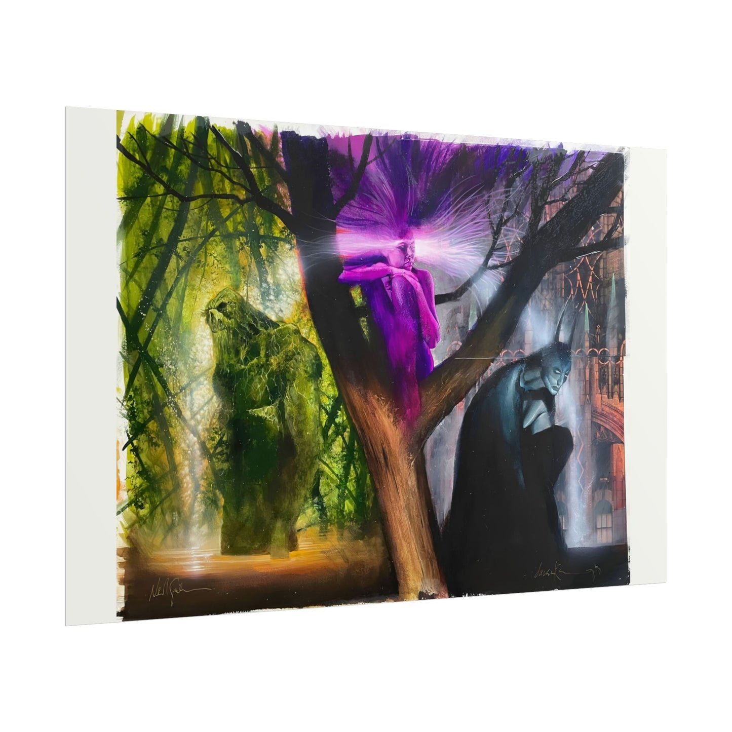 Black Orchid Rolled Poster - Dave McKean Art - Batman & Swamp Thing - DC/Vertigo Comics - Multiple Sizes Up to 24"x36"