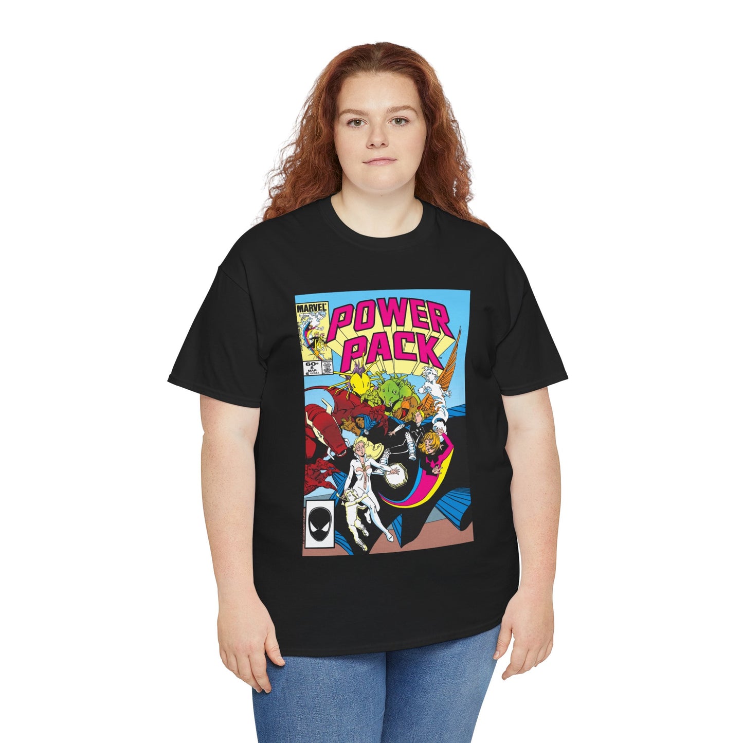 Power Pack #8 T-Shirt - With Cloak & Dagger - Marvel Comics