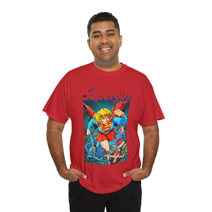 Supergirl T-Shirt - Tom Grummett Art - Crisis on Infinite Earths - Classic DC Comics Series - Death of Supergirl