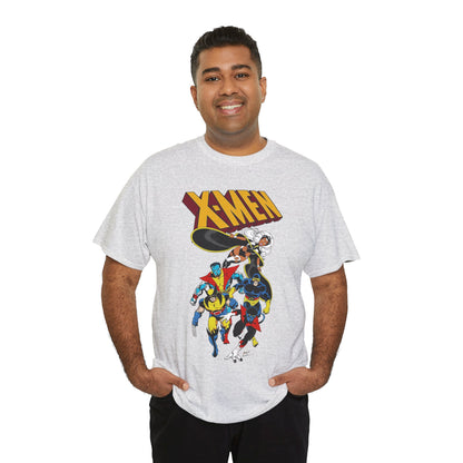 X-Men T-Shirt - John Byrne Art - Wolverine, Storm, Cyclops, Colossus, Nightcrawler - Marvel Comics Mutants