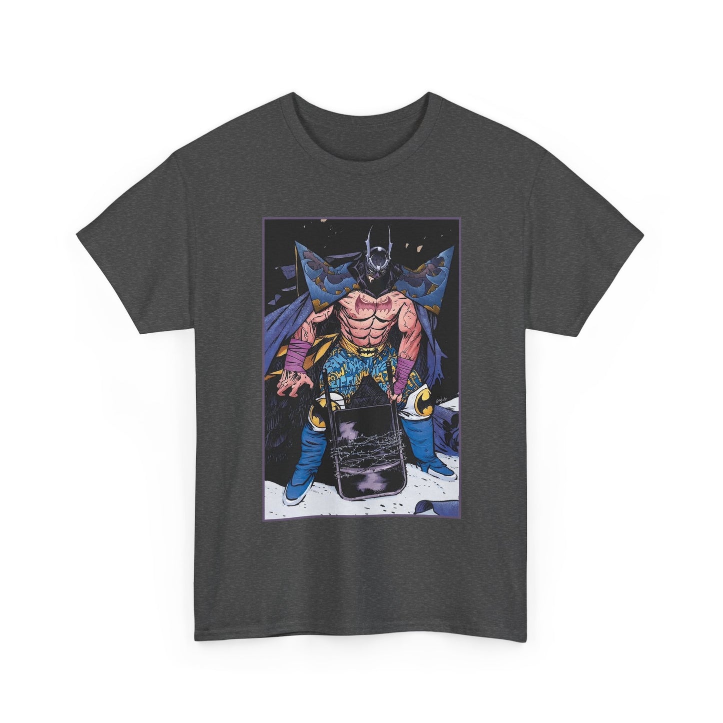 Batman T-Shirt - Daniel Warren Johnson Art - Luchador-Style Mask - DC K.O. #4 Cover Art - DC Comics