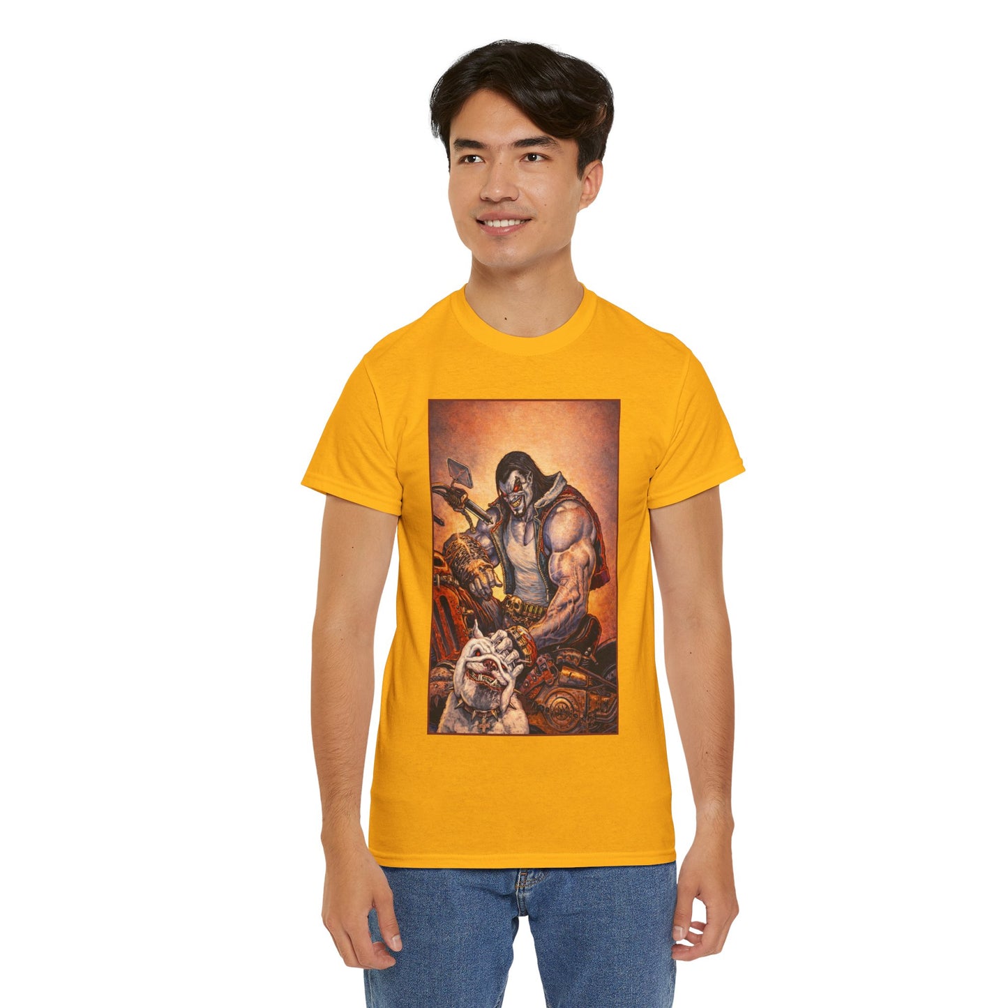 Lobo T-Shirt - Doug Mahnke Art - The Main Man - DC Comics