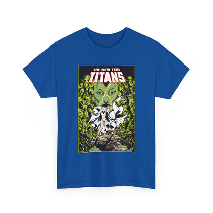 Raven T-Shirt - George Perez Art - New Teen Titans - Versus Phobia - White Raven Costume - DC Comics