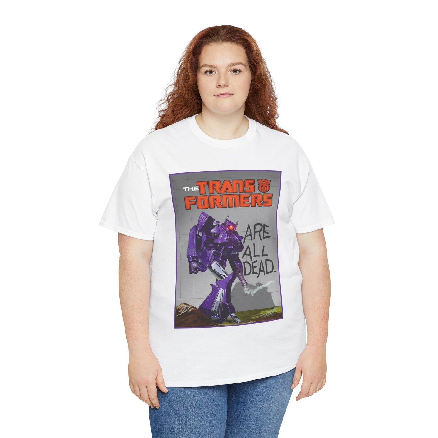 Transformers T-Shirt - "Are All Dead" - Marvel Comics