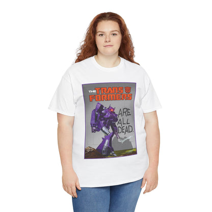 Transformers T-Shirt - "Are All Dead" - Marvel Comics