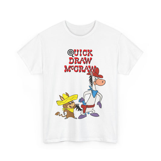 Quick Draw McGraw T-Shirt - Baba Looey - Hanna-Barbera Cartoon - Popular 1960s TV Animation
