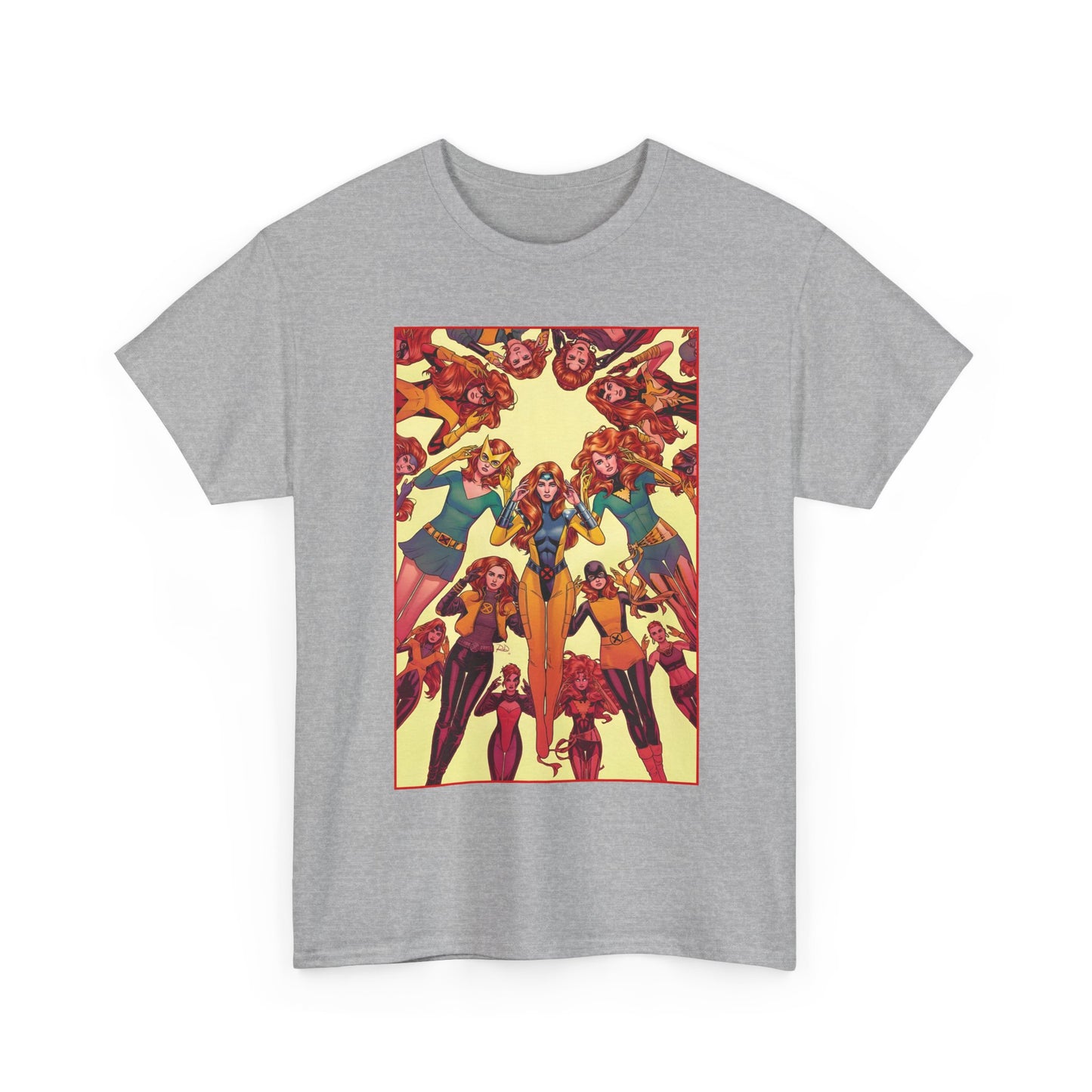 Jean Grey T-Shirt - Russell Dauterman Art - Marvel Girl, Dark Phoenix - X-Men Variant Cover - Marvel Comics