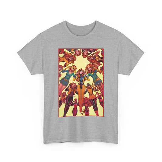 Jean Grey T-Shirt - Russell Dauterman Art - Marvel Girl, Dark Phoenix - X-Men Variant Cover - Marvel Comics