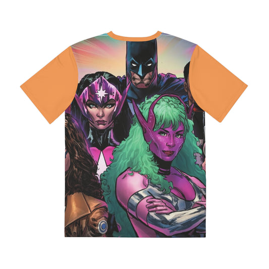 DC Pride 2026 All Over Print Tee (Polyester) - Phil Jimenez Art (IMPROVED PLACEMENT AND PRINTING TECHNIQUES)