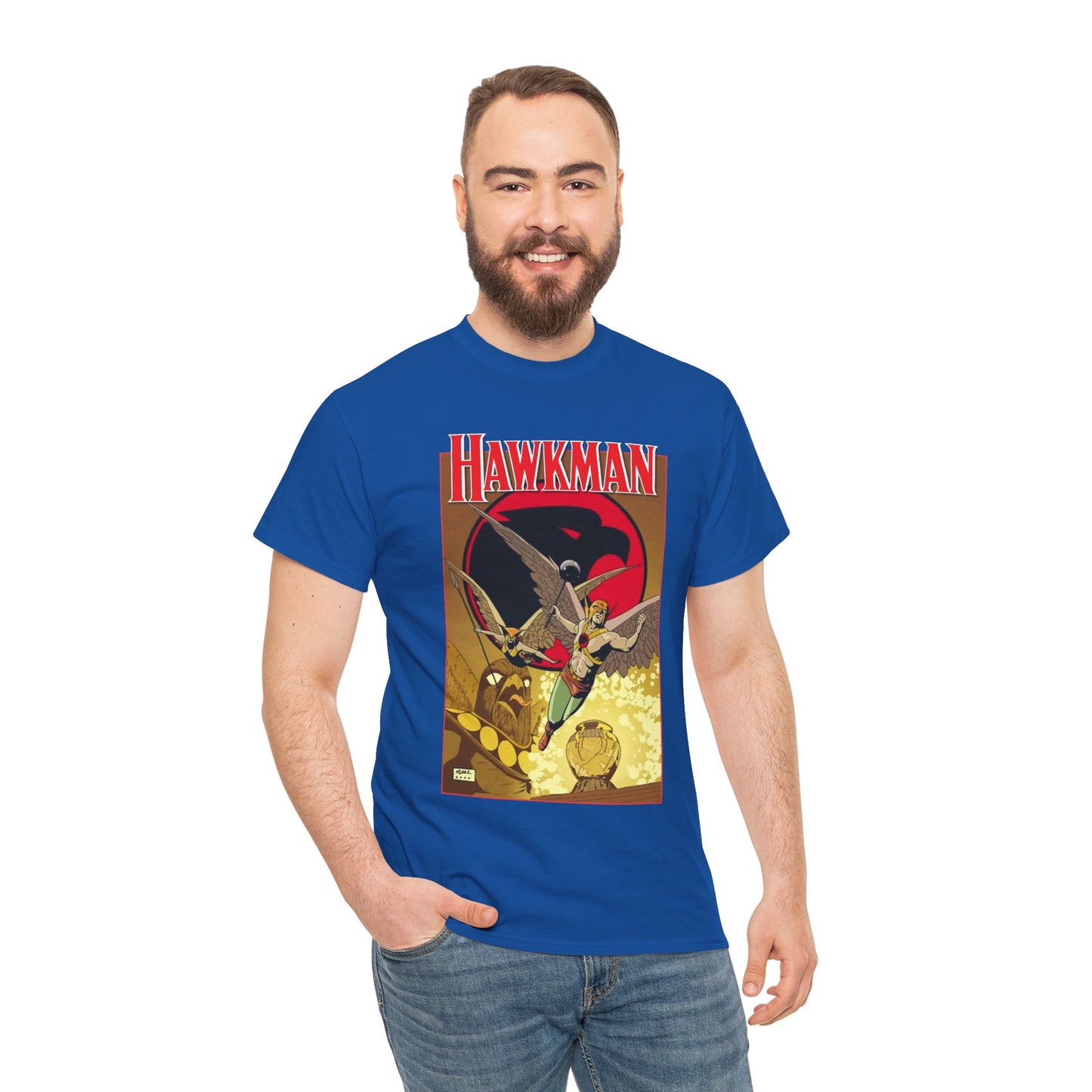 Hawkman T-Shirt - Carter Hall/Katar Hol - Thanagar - Justice League/Justice Society Member - DC Comics