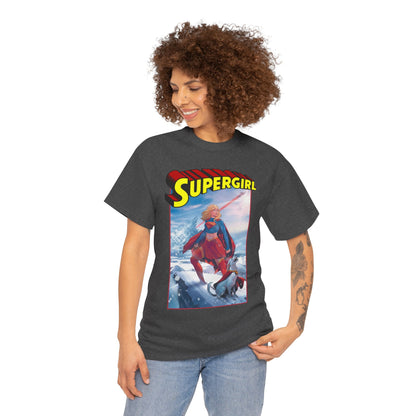 Supergirl & Krypto T-Shirt - Lucas Meyer Art - New 2026 Movie with Milly Alcock - DC Comics