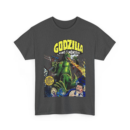 Godzilla T-Shirt - King of the Monsters - 1970s Comic Series - Marvel Comics - Bronze Age Monster Comic