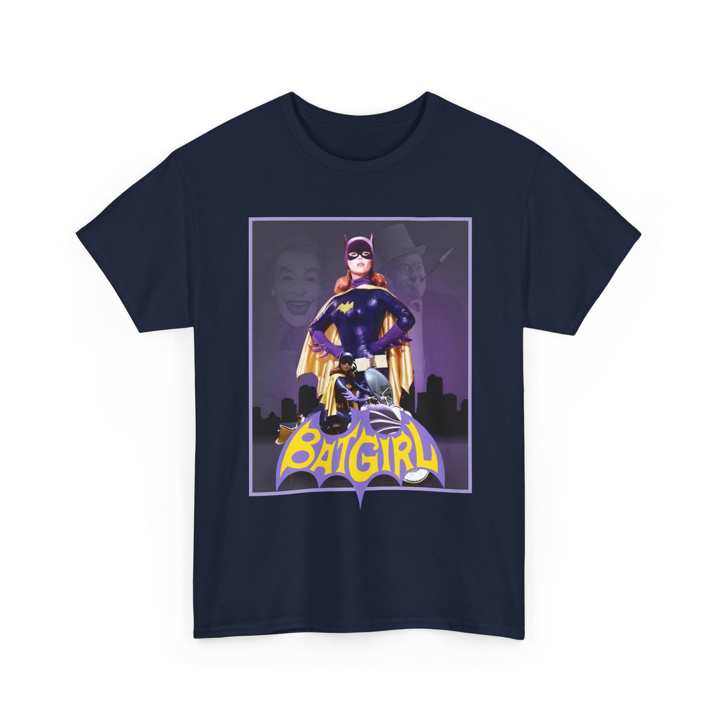Batgirl T-Shirt - Yvonne Craig - Batman 1966 TV Series - Barbara Gordon, Daughter of Commissioner Gordon, Gotham City Hero