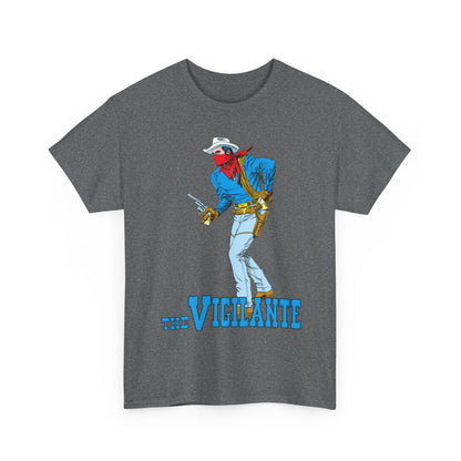 Vigilante T-Shirt - Gray Morrow Art - Seven Soldiers of Victory, All-Star Squadron Member - DC Comics