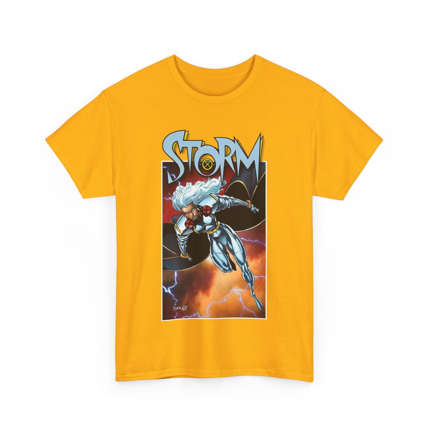 Storm T-Shirt - Jim Lee Art - Ororo - Uncanny X-Men Member & Leader - Heroic Mutant - Marvel Comics