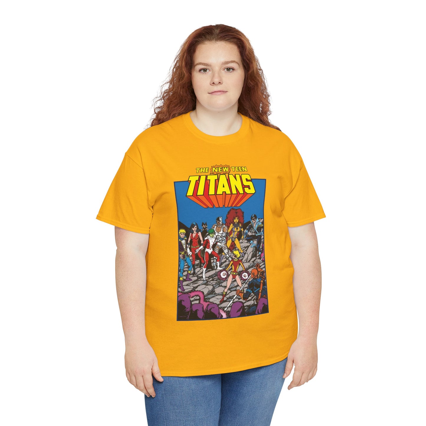 New Teen Titans T-Shirt - George Perez Art - Judas Contract - Tales of the Teen Titans Annual #3 Cover Art - DC Comics