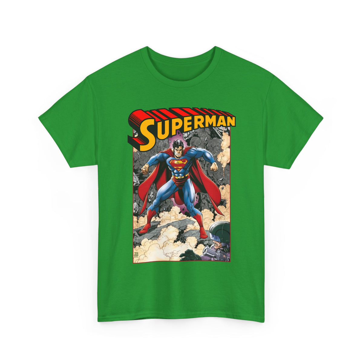 Superman T-Shirt - Tom Grummett Art - DC Comics