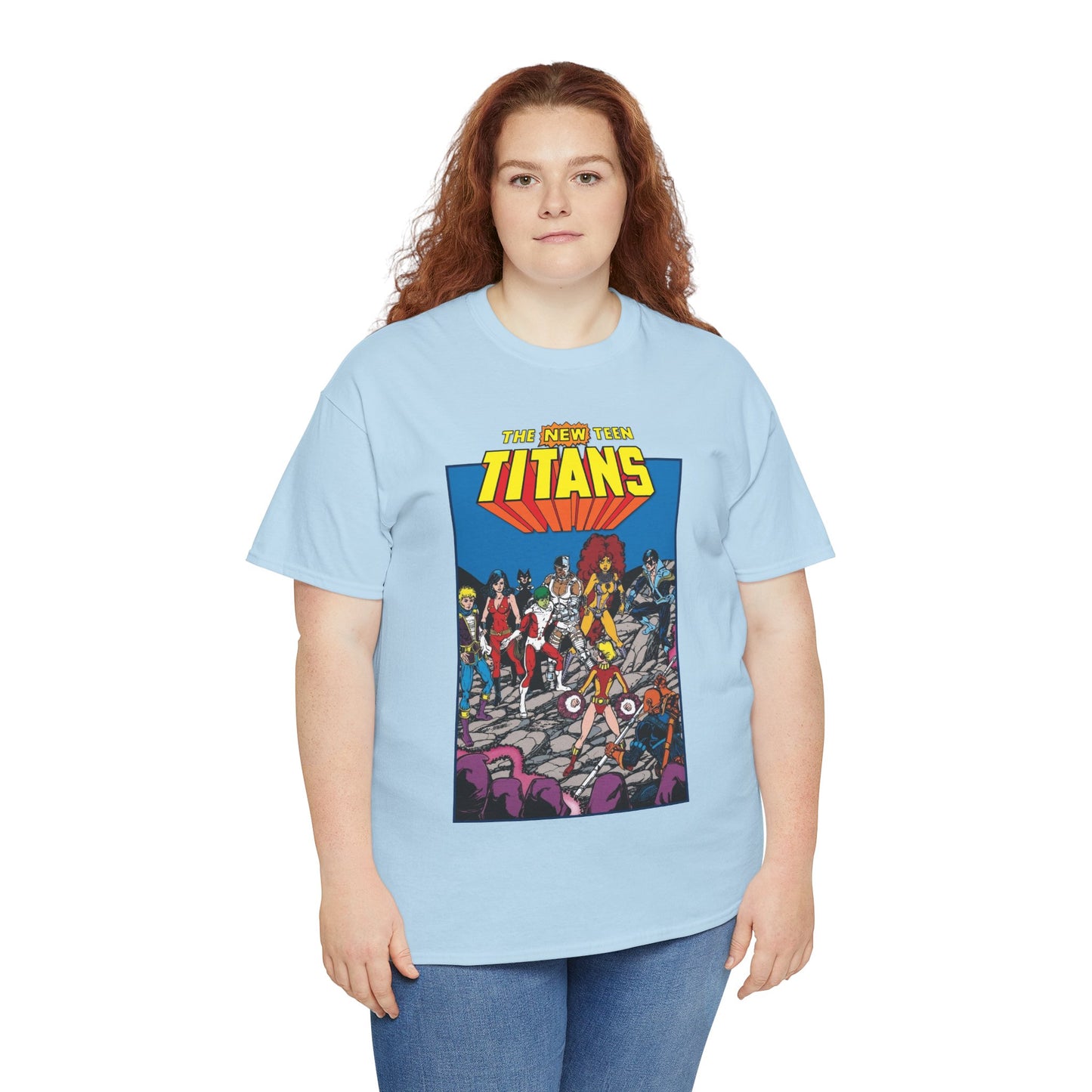 New Teen Titans T-Shirt - George Perez Art - Judas Contract - Tales of the Teen Titans Annual #3 Cover Art - DC Comics