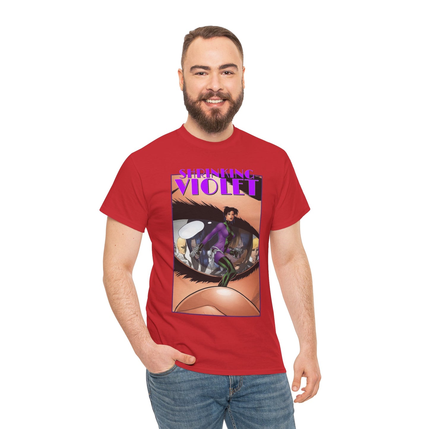 Shrinking Violet T-Shirt - Barry Kitson Art - Legion of Super-Heroes - DC Comics