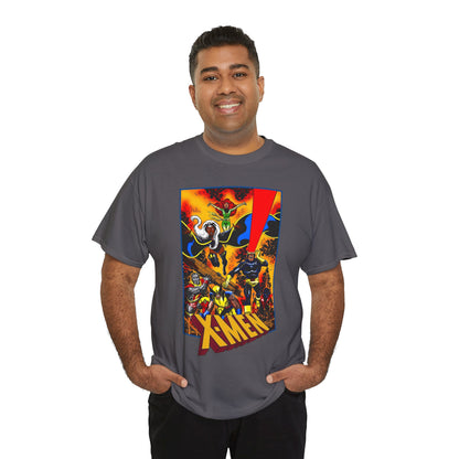 X-men T-Shirt - John Byrne Art - Phoenix, Wolverine, Cyclops, Storm, Nightcrawler, Colossus - Marvel Comics