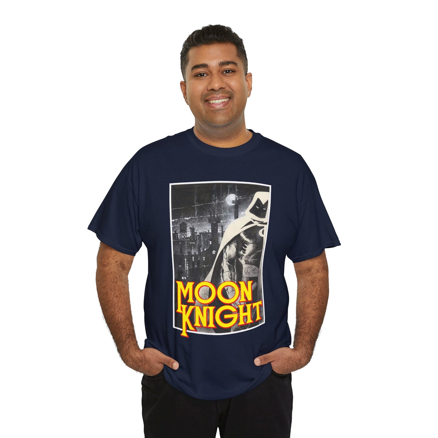 Moon Knight T-Shirt - Bill Sienkiewicz Art - Marvel Comics 1980s
