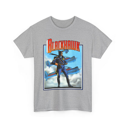 Blackhawk T-Shirt - Howard Chaykin Art - World War II Anti-Nazi Ace Pilots - DC Comics