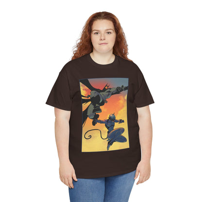 Absolute Batman & Absolute Catwoman T-Shirt - Nick Dragotta Art - DC Comics All-In