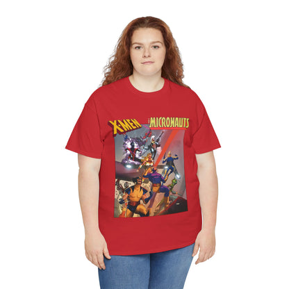 Uncanny X-Men/Micronauts T-Shirt - Taurin Clarke Art - Marvel Comics