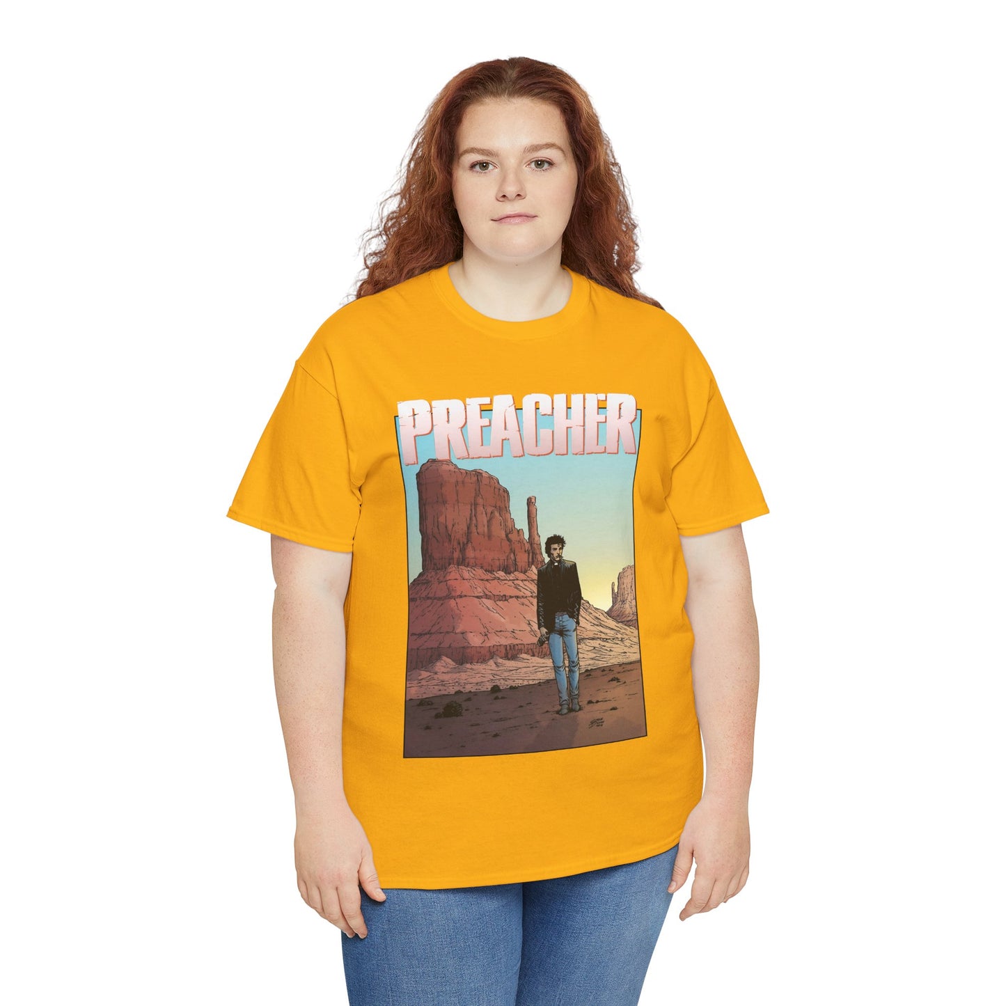 Preacher T-Shirt - Glenn Fabry Art - DC/Vertigo Comics