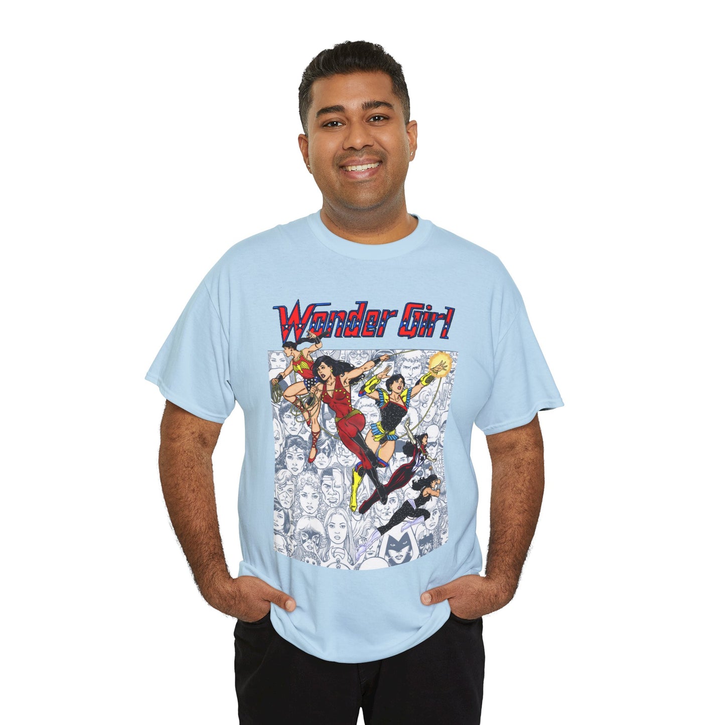 Wonder Girl T-Shirt - Alternate Logo - George Perez Art - DC Comics