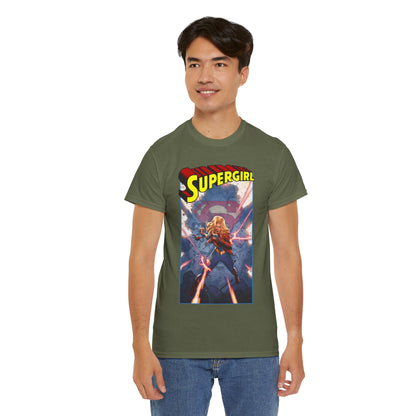 Supergirl T-Shirt - Jamal Campbell Art - DC Comics - Maid of Might, Kara - Upcoming 2026 Movie - James Gunn