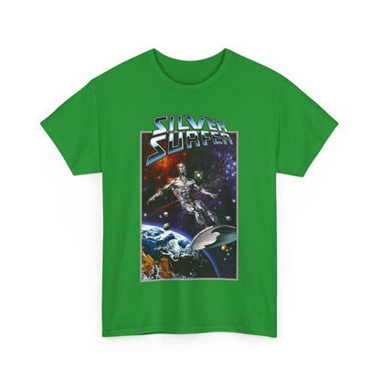 Silver Surfer T-Shirt - Amazing Joe Jusko Art - Marvel Comics Character - Former Herald of Galactus - Fantastic Four Connection - Norrin Radd