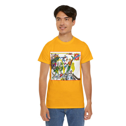 Who's Who in the DC Universe T-Shirt - George Perez Art - #1 Cover - Aquaman, Arion, Amazing Man, Amethyst - DC Comics