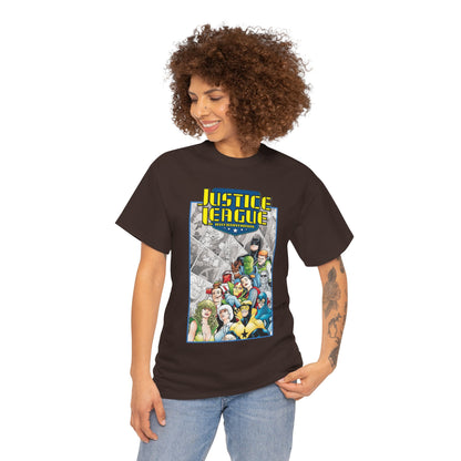 Justice League International T-Shirt - Kevin Maguire Art - DC Comics