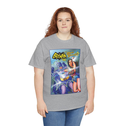 Batman '66 Meets Wonder Woman '77 T-Shirt - Alex Ross Art - DC Comics