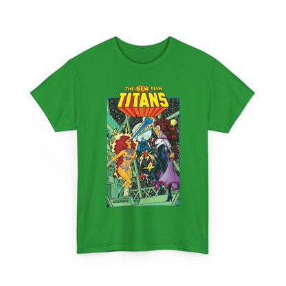 New Teen Titans T-Shirt - George Perez Art - Starfire Vs Blackfire - DC Comics
