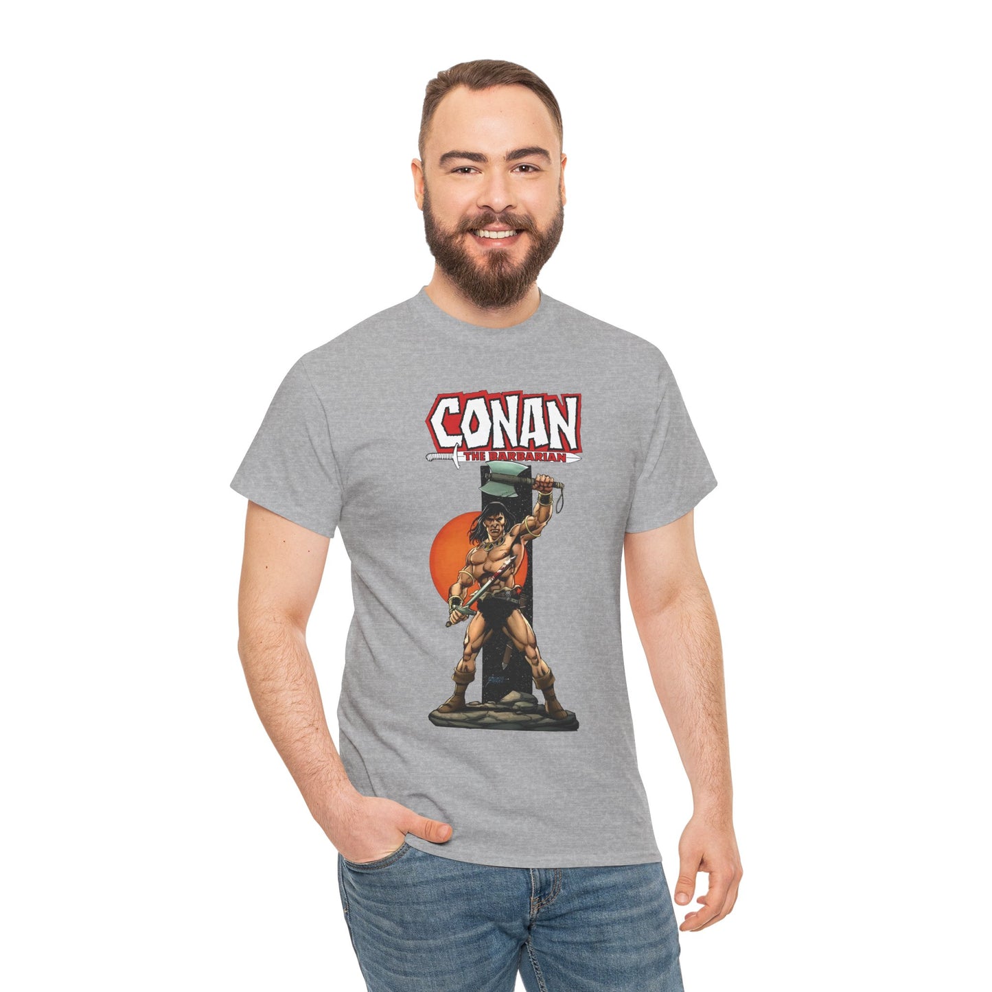 Conan the Barbarian T-Shirt - George Perez Art - Marvel Comics