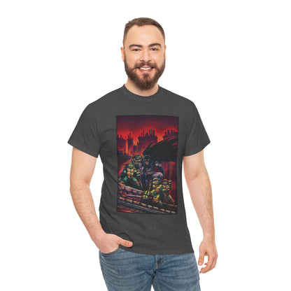 Batman & Teenage Mutant Ninja Turtles T-Shirt - Kevin Eastman Art - TNMT - DC Comics
