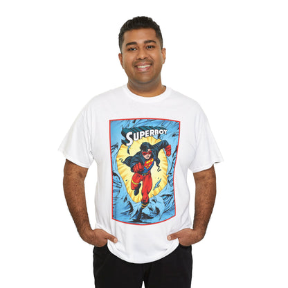 Superboy T-Shirt - Tom Grummett Art - Reign of the Supermen Storyline from the 1990s - Kon-El, Connor Kent - Superman Family - DC Comics