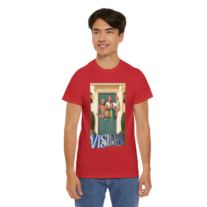 Vision T-Shirt - Mike Del Mundo Art - Avengers Member - The Visions Family - Tom King Story - Future MCU Series - Marvel Comics
