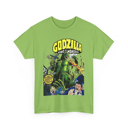 Godzilla T-Shirt - King of the Monsters - 1970s Comic Series - Marvel Comics - Bronze Age Monster Comic